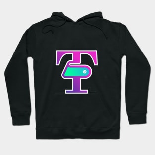 Initial T for T-shirt Hoodie